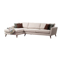 Mayorka Hörn Stor Vänster (Chl - 3R ) - Beige Hörnsoffa-säng