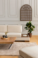 Tulip Corner Left Without Pouf - Beige Hörnsoffa