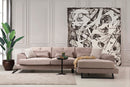 Frido Corner Right (L3+Chl) - Beige Hörnsoffa