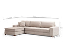 Lena Corner (CHL-3R) - Sand Beige Hörnsoffa