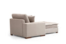Lena Corner (CHL-3R) - Sand Beige Hörnsoffa