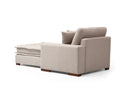 Lena Corner (L3-CHL) - Sand Beige Hörnsoffa