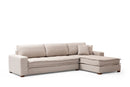 Lena Corner (L3-CHL) - Sand Beige Hörnsoffa