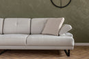 Mustang Large Vänster - Beige Hörnssoffa
