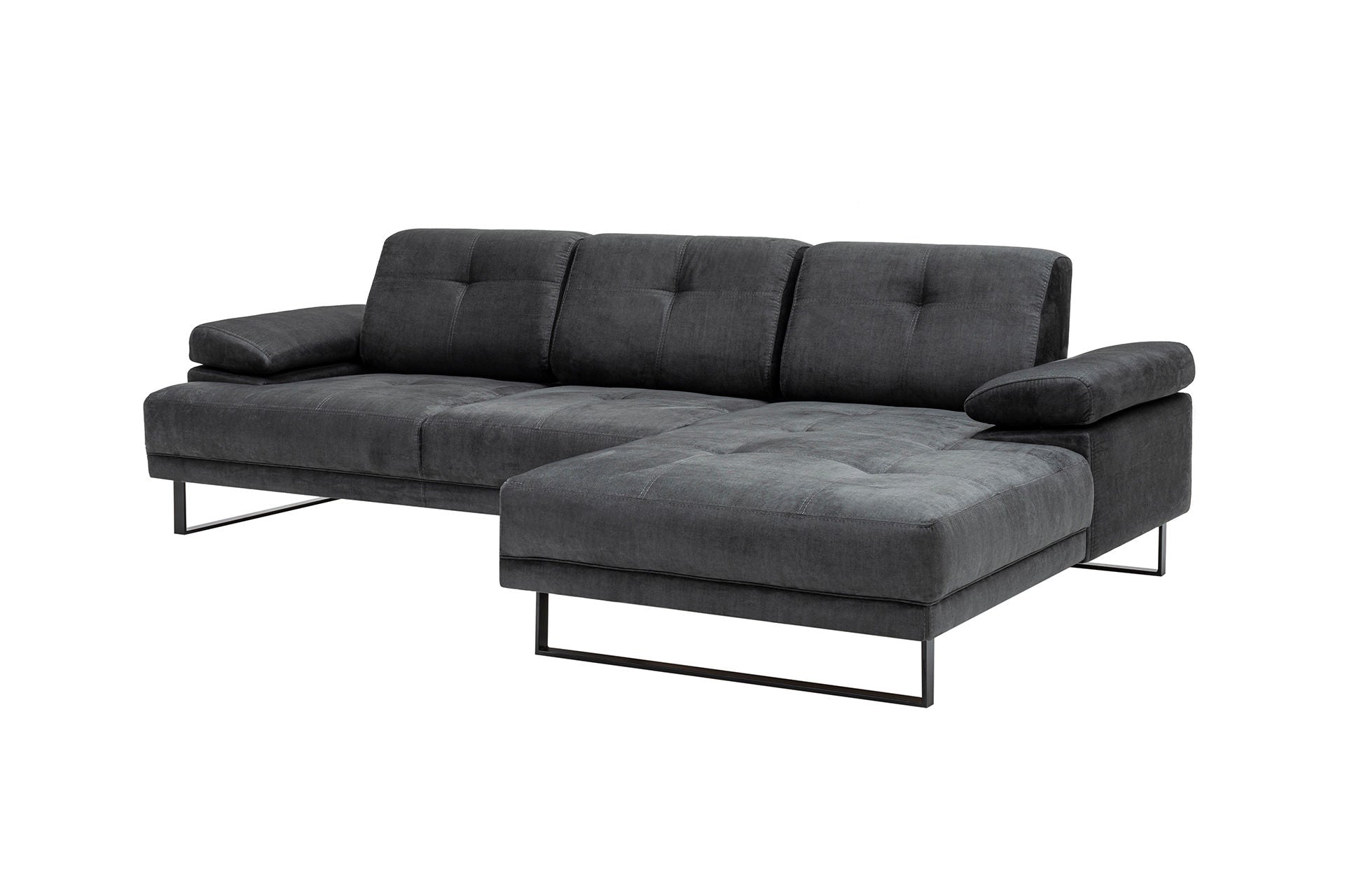 Mustang Liten Höger - Anthracite Hörnssoffa