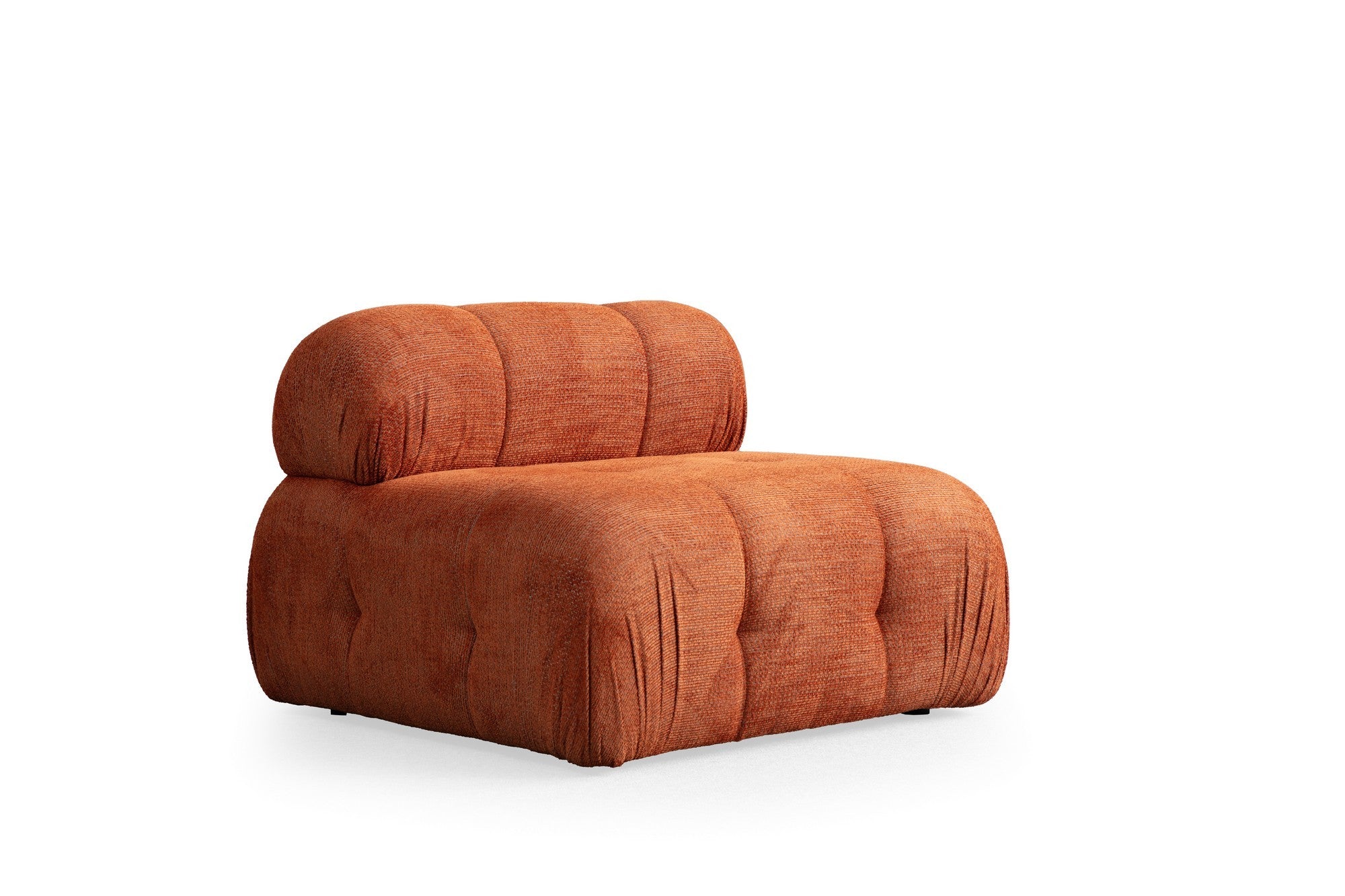 Petite 3 - Orange Hörnsoffa