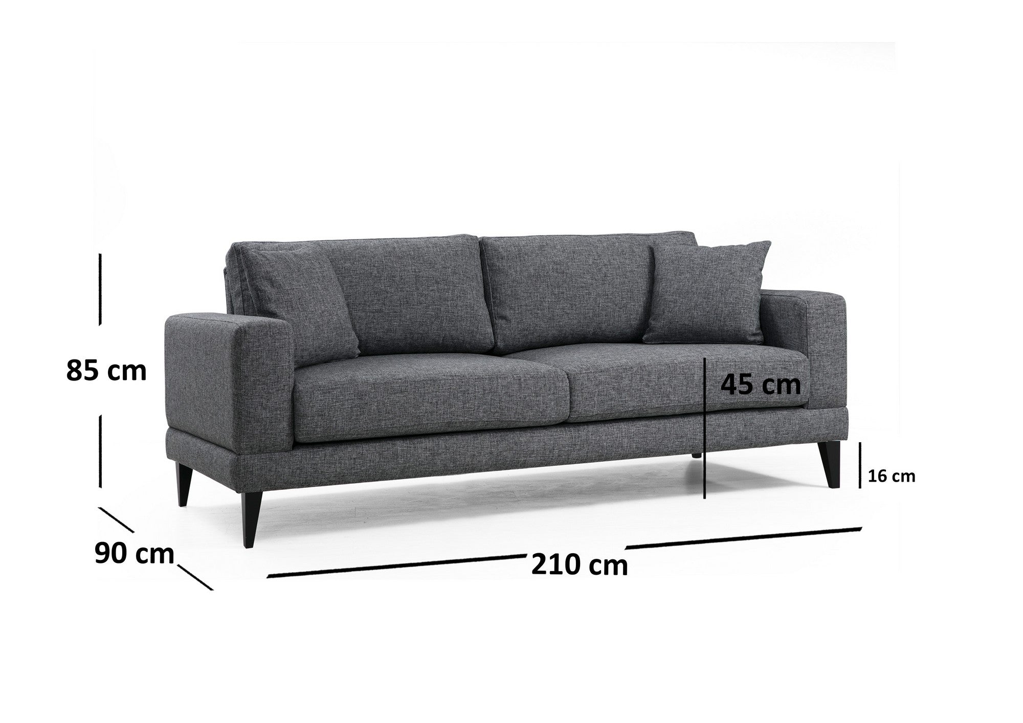Nordic 3-sitssoffa - 3-sängsoffa