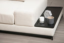 Line Med Sidoskåp - Beige 4-Sits Soffa