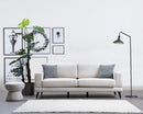 Nordic 3-sitssoffa - Beige 3-sängsoffa