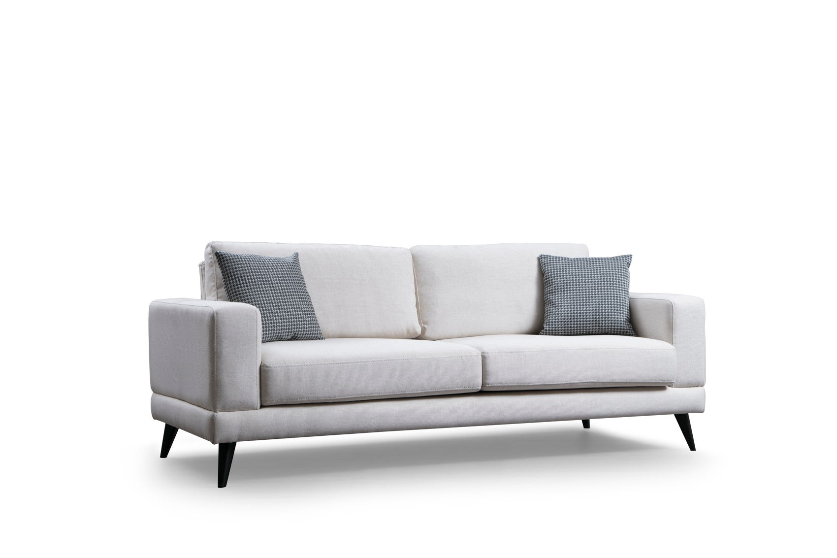 Nordic 3-sitssoffa - Beige 3-sängsoffa