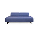 Infinity med sidobord - Blå 3-sits sängsoffa