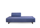 Infinity med sidobord - Blå 3-sits sängsoffa