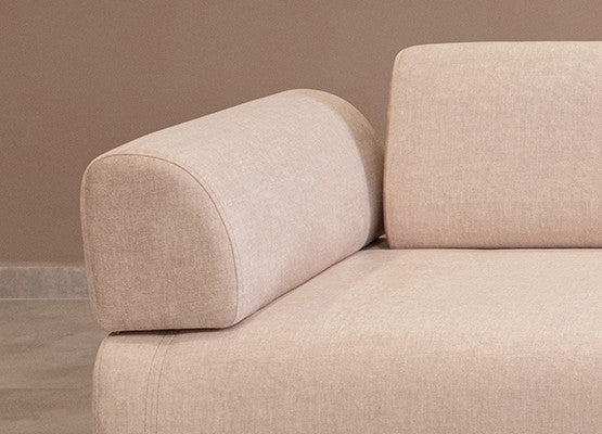 Infinity - Beige 3-sitssoffbädd