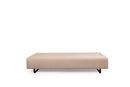 Infinity med sidobord - Beige 3-sits sängsoffa
