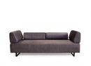 Infinity med sidobord - Antracit 3-sits sängsoffa