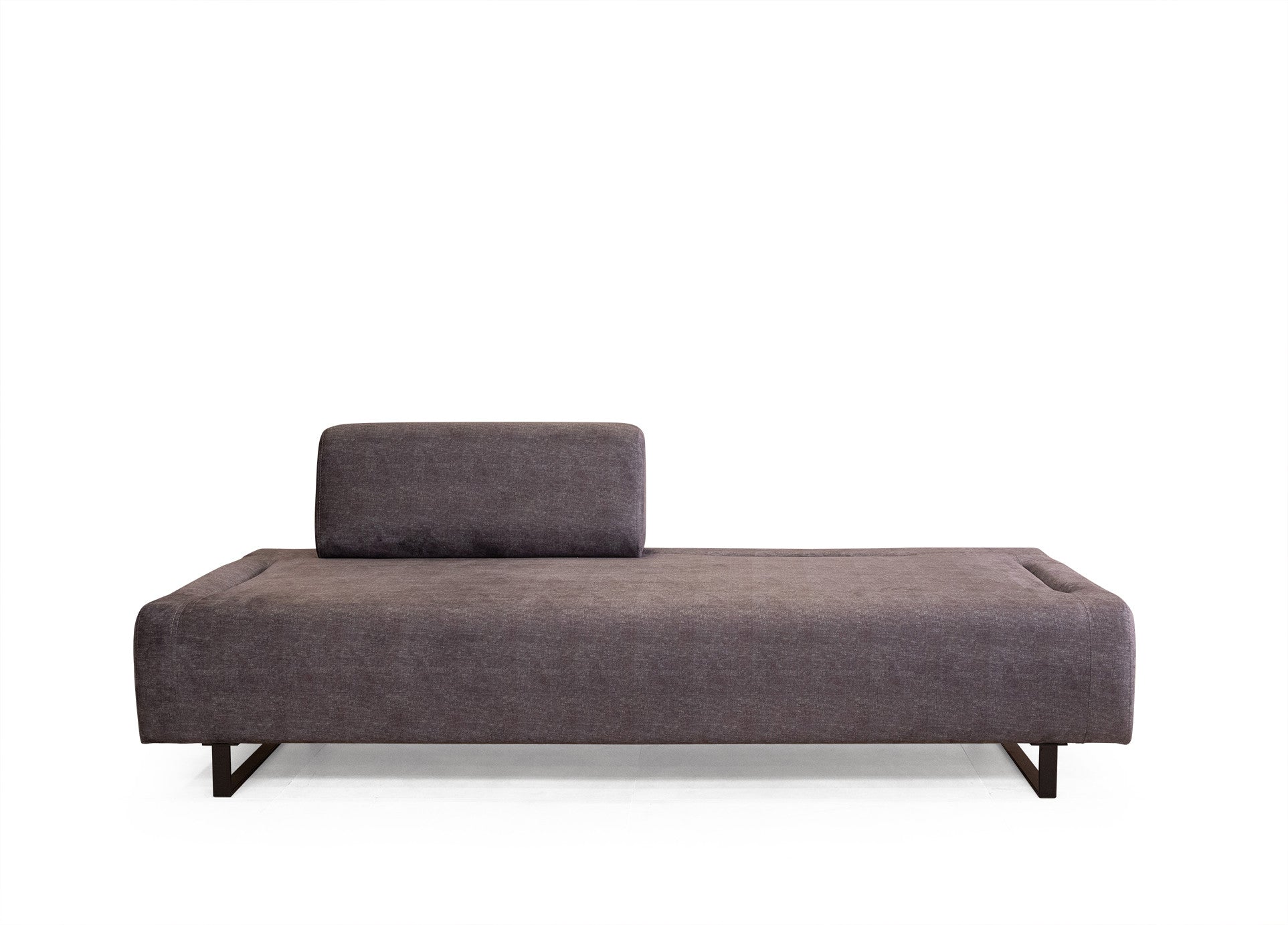 Infinity med sidobord - Antracit 3-sits sängsoffa