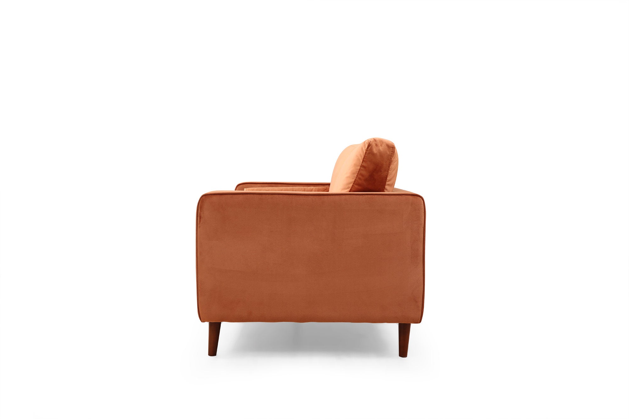Rom - Orange 3-Sätes Soffa