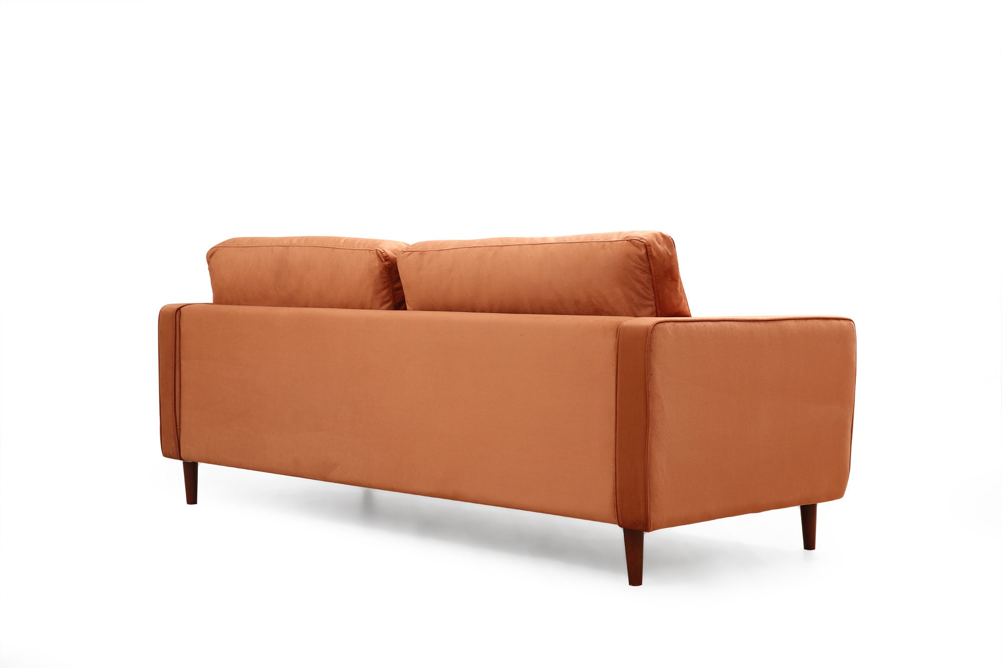 Rom - Orange 3-Sätes Soffa