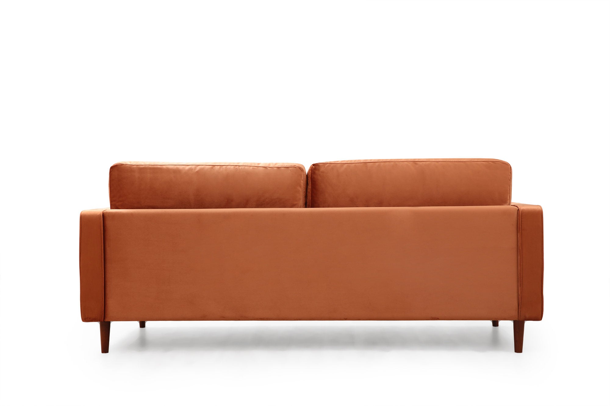 Rom - Orange 3-Sätes Soffa