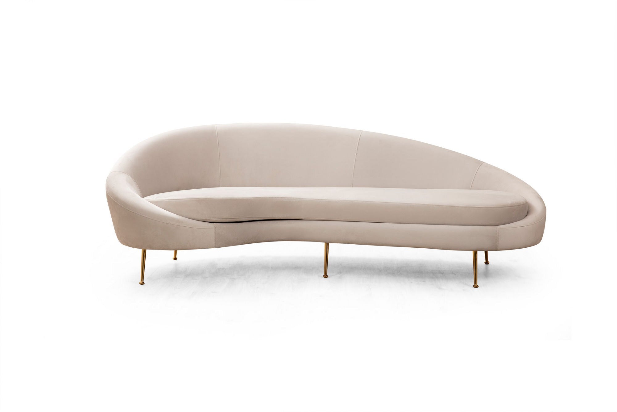 Eses Left - Beige 3-sits Soffa