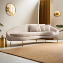 Eses Right - Beige 3-sits Soffa