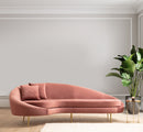 Eses Left - Rosa 3-sits Soffa