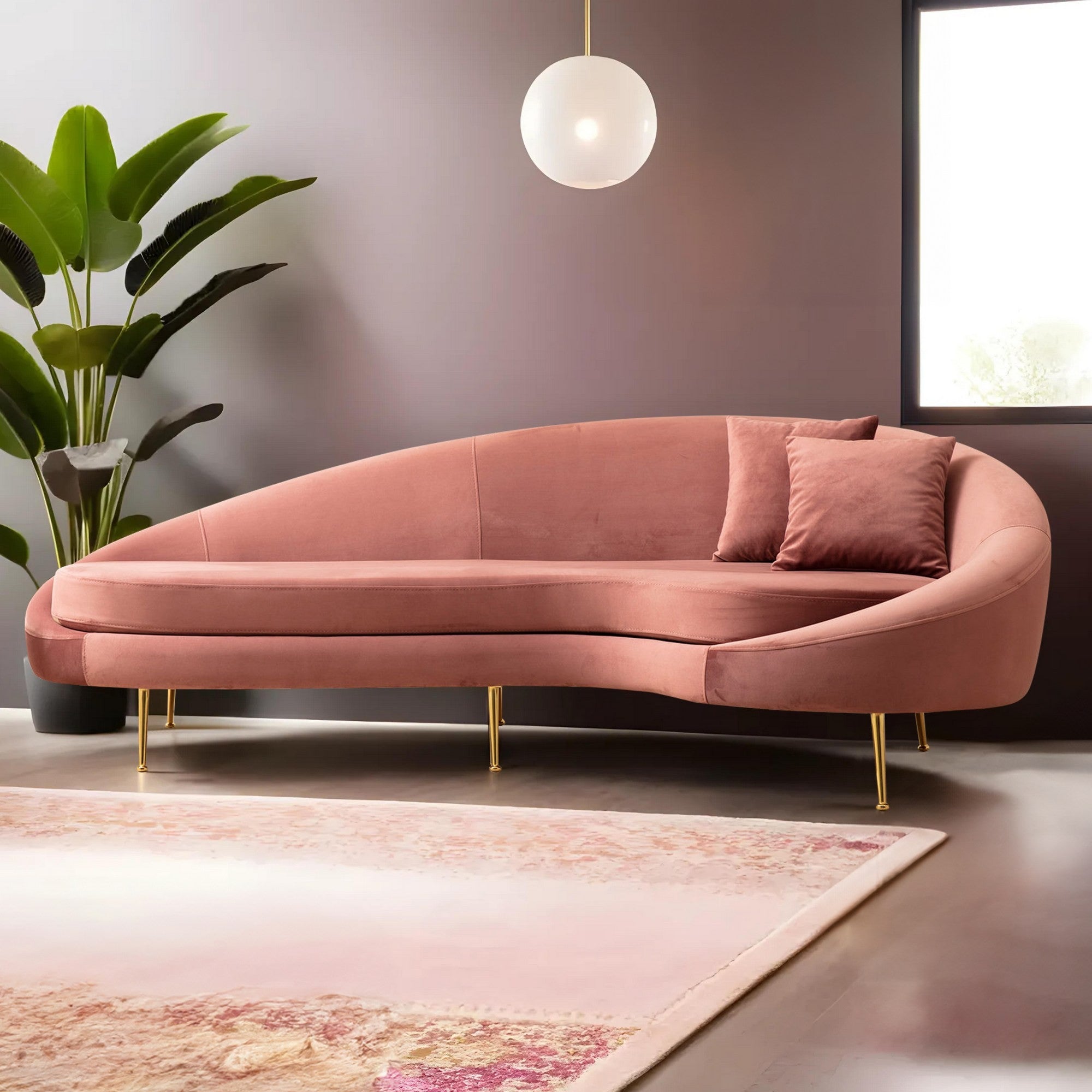 Eses Right - Rosa 3-sits Soffa