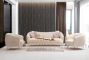 Istiridye - Beige 3-sitssoffa