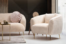 Istiridye - Beige 3-sitssoffa