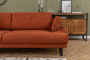 Mustang - Orange 3-Sits Soffa-säng