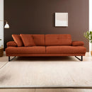 Mustang - Orange 3-Sits Soffa-säng
