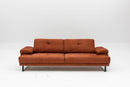 Mustang - Orange 3-Sits Soffa-säng