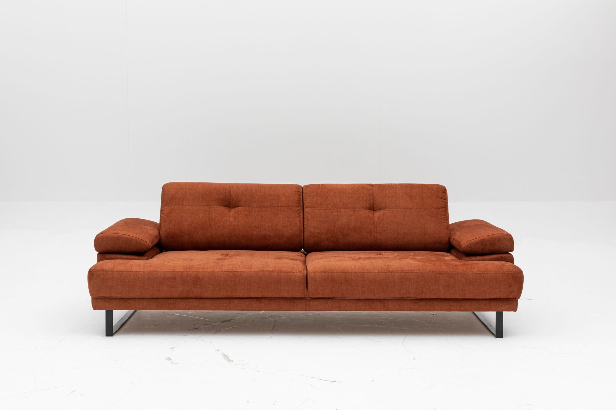 Mustang - Orange 3-Sits Soffa-säng
