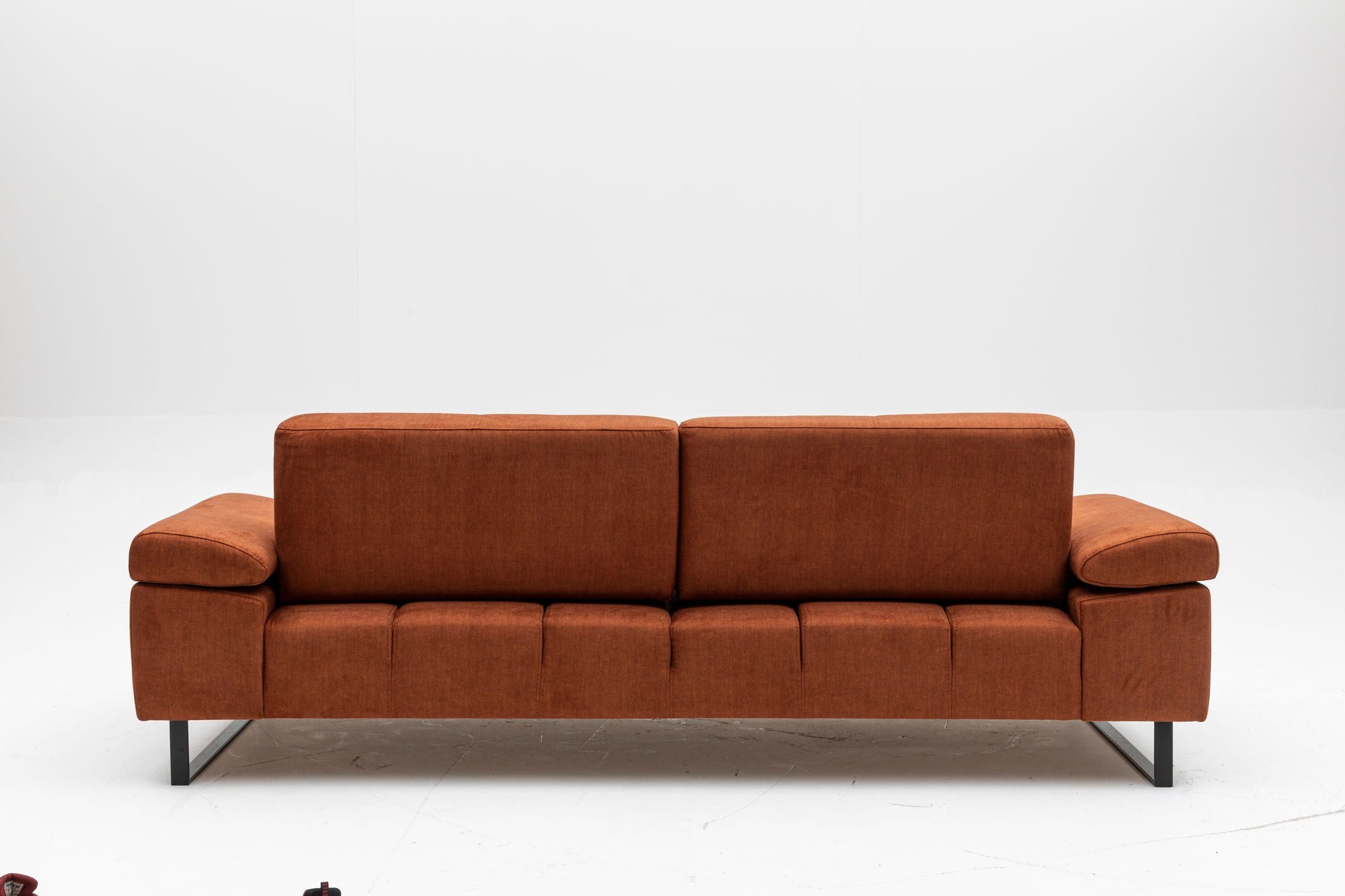 Mustang - Orange 3-Sits Soffa-säng