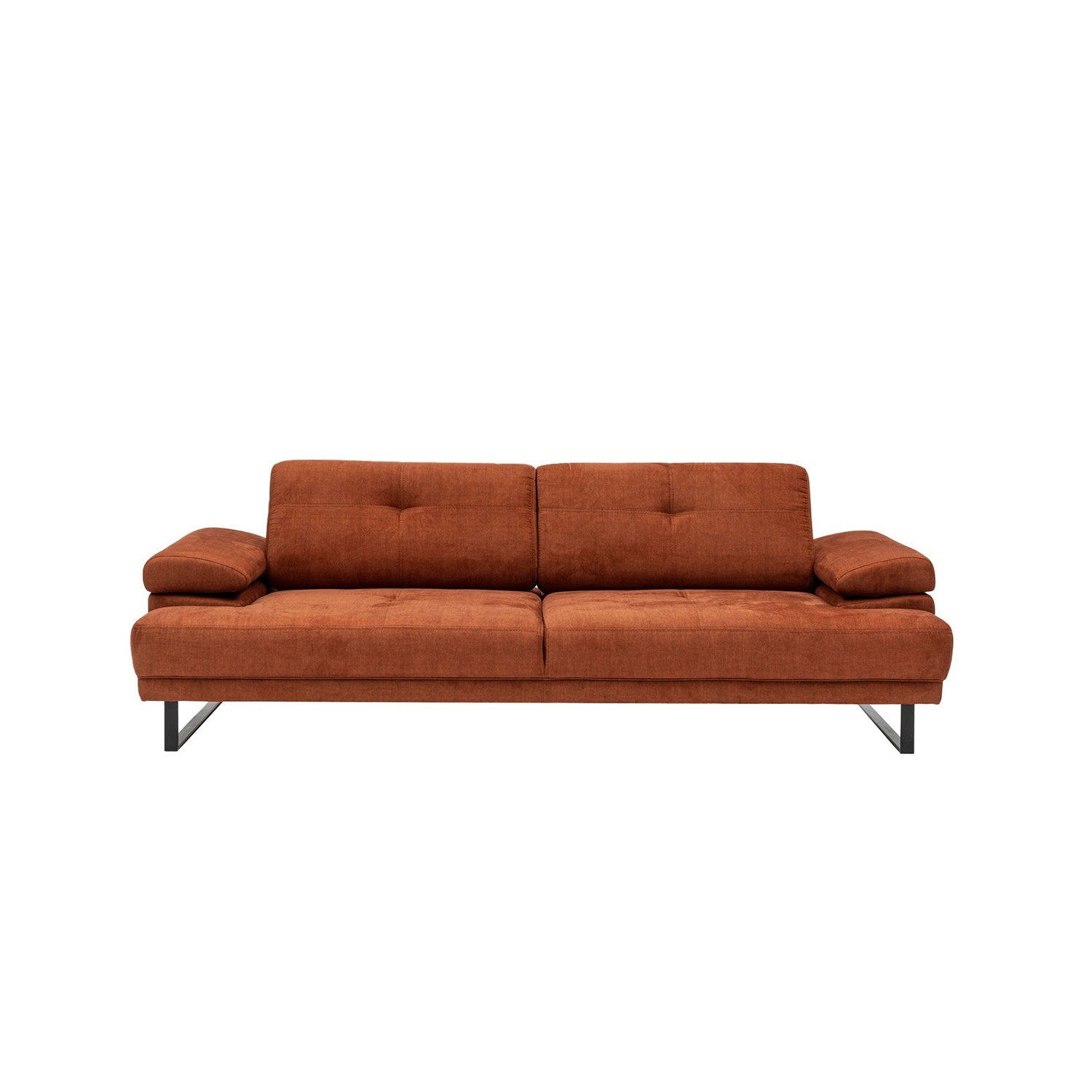 Mustang - Orange 3-Sits Soffa-säng