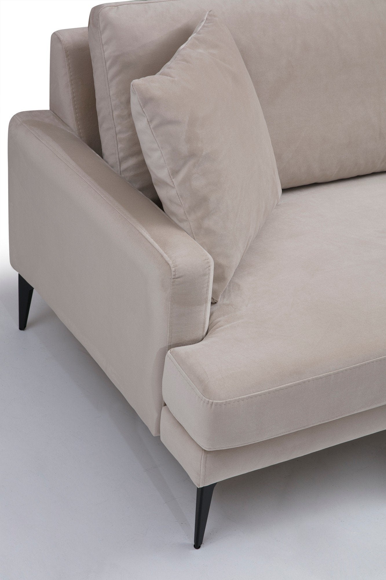 Papira 2 Sits - Beige 2-Sits Soffa