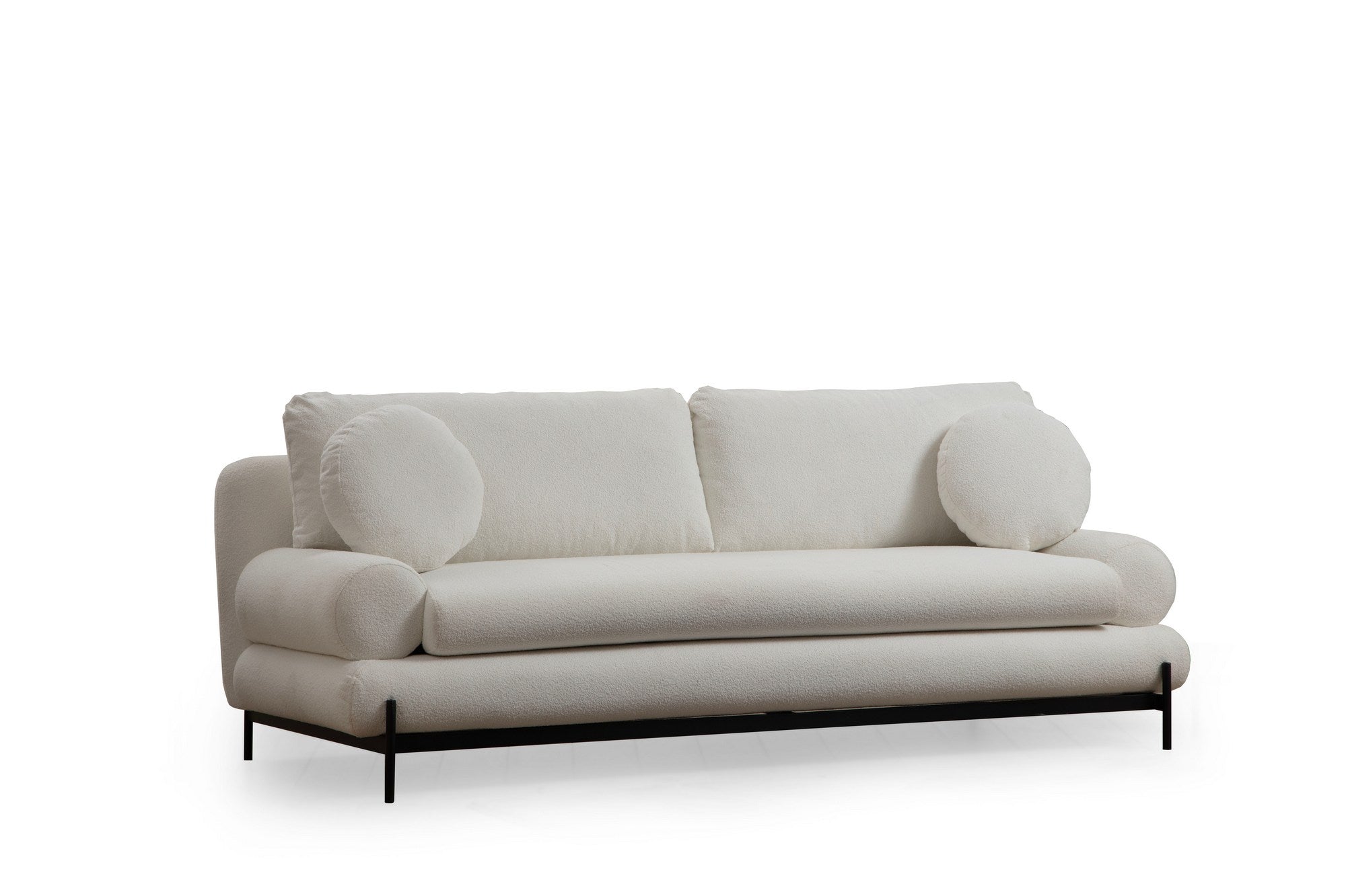 Livorno - Vit 3-sits Soffa