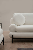 Livorno - Vit 3-sits Soffa