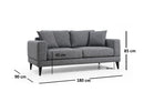 Nordic 2 Sits 2-Sits Soffa