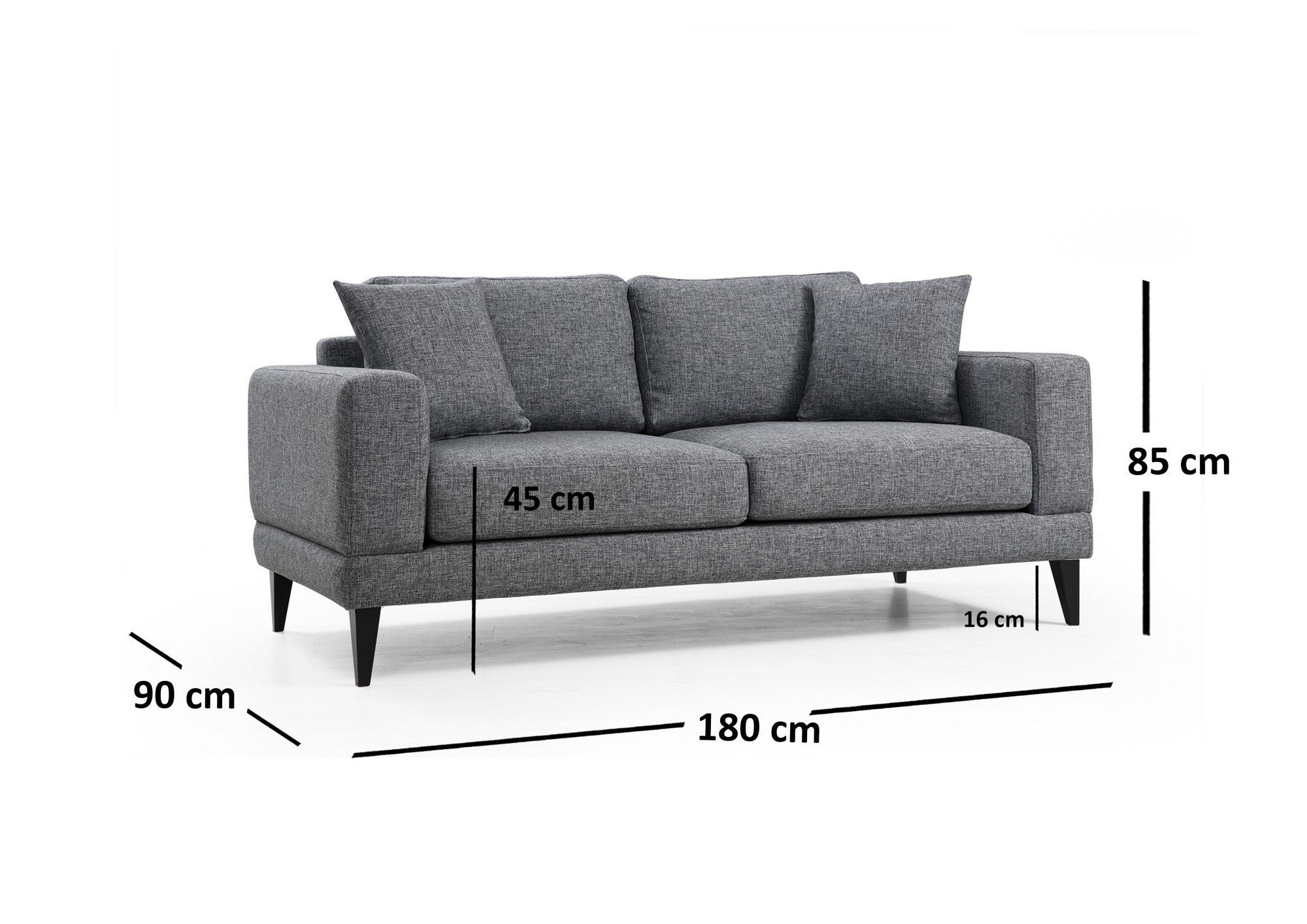 Nordic 2 Sits 2-Sits Soffa