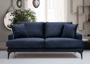 Papira 2 Sits - Marinblå 2-Sits Soffa