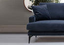 Papira 2 Sits - Marinblå 2-Sits Soffa
