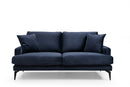 Papira 2 Sits - Marinblå 2-Sits Soffa