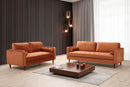 Rom - Orange 2-sitssoffa