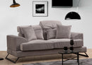 Frido - Ljusgrå 2-Sits Soffa