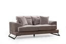 Frido - Ljusgrå 2-Sits Soffa