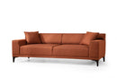 Petra 3 - Orange 3-sitssoffa