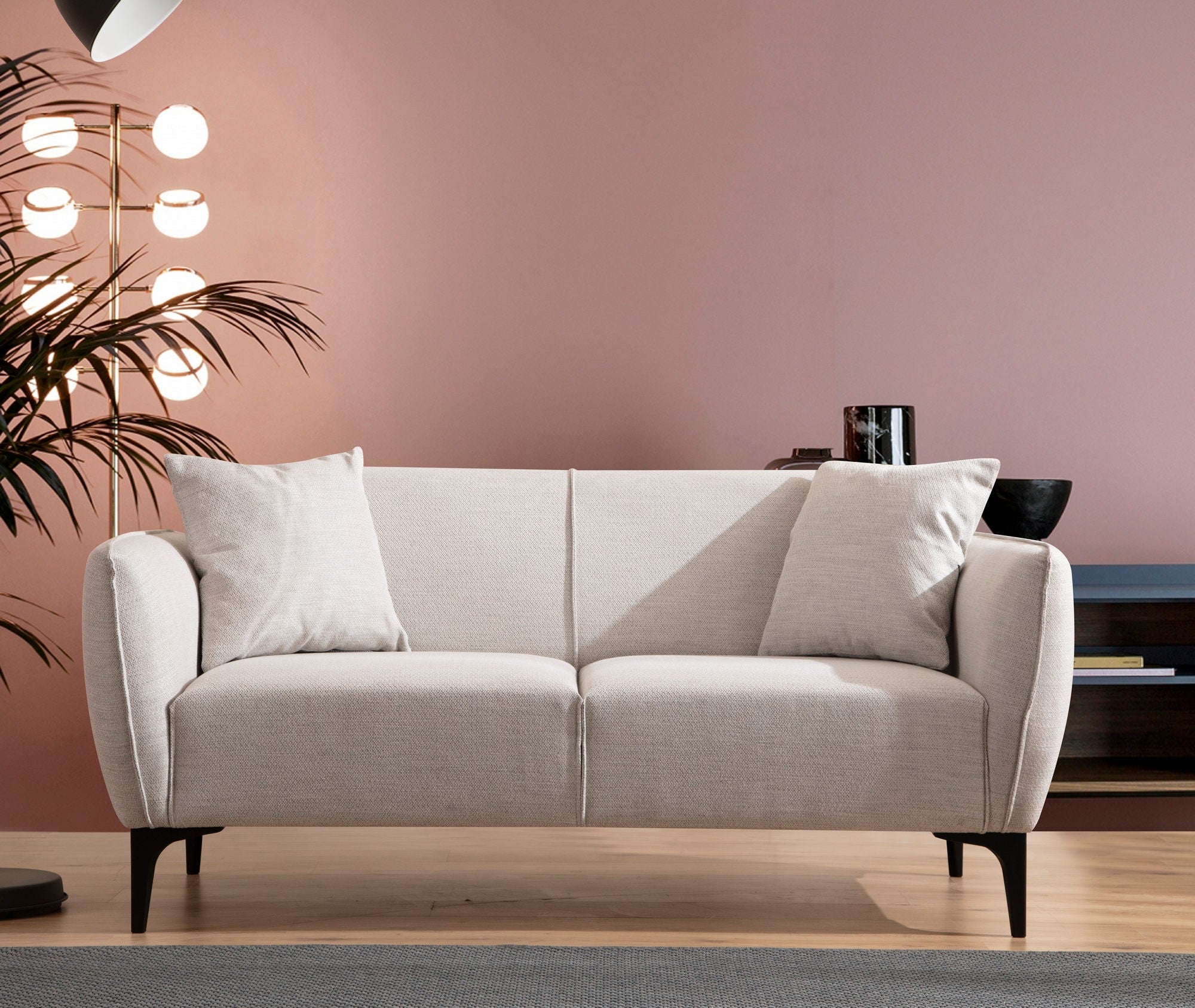 Belissimo - Off White 2-Sits Soffa
