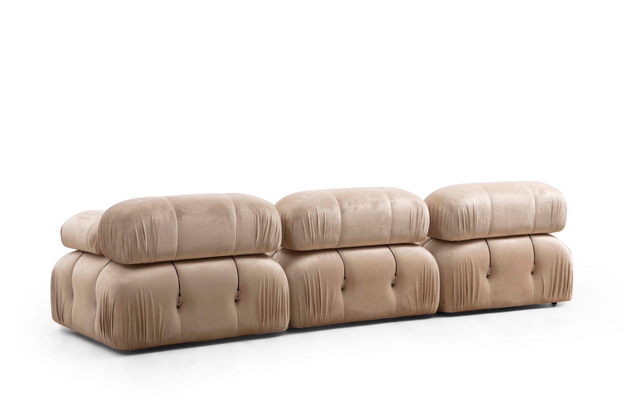 Bubble 3-sits ( L1-O1-1R) - Velvet 3-sits soffa