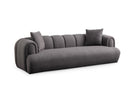 Puffy 3 Plain - Antracit 3-Sits Soffa